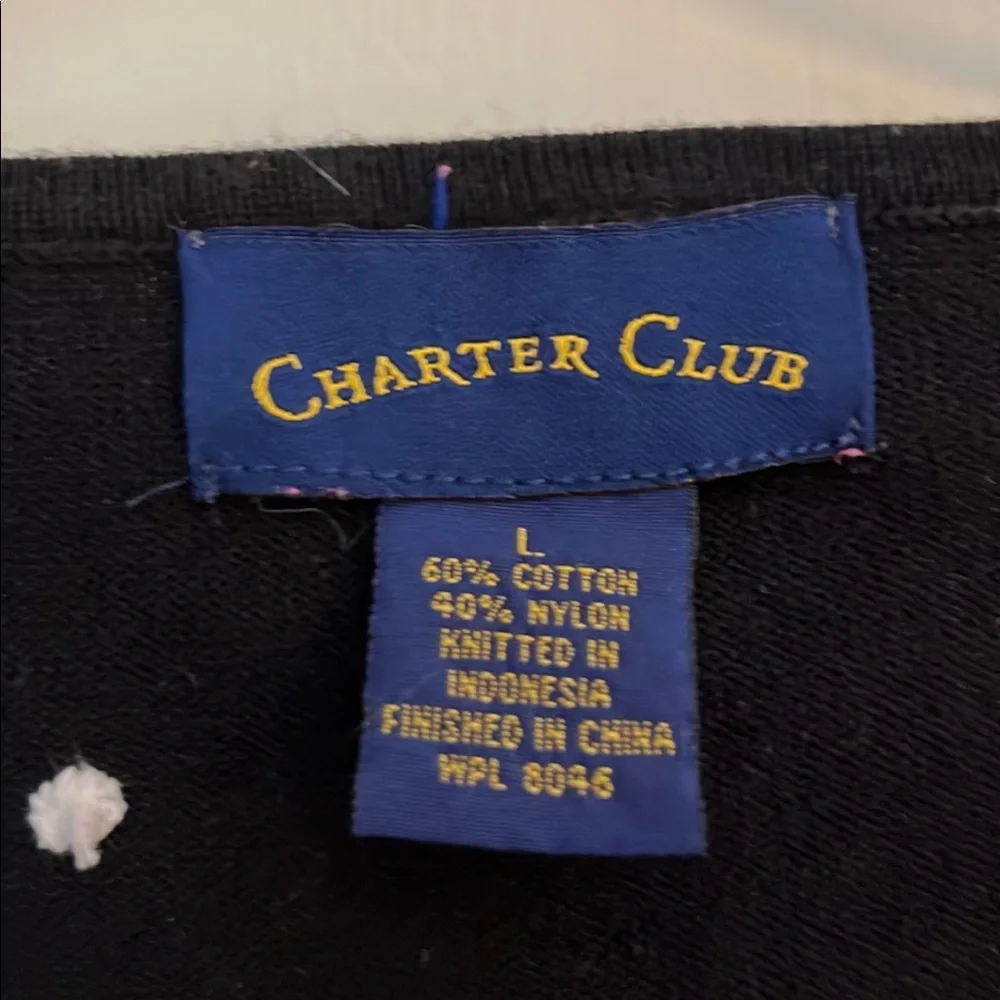 Charter Club Cropped sweater